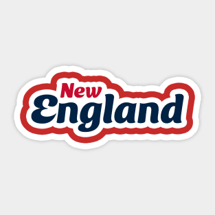 New England - 70's Vibes Sticker